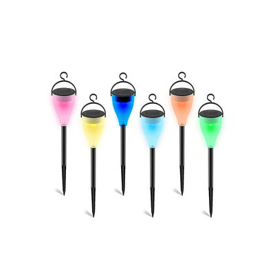품질  Outdoor LANDSCAPE Hesoray Landscape Color Changing Waterproof LED Hanging Plastic Solar Garden Pathway Light 공장