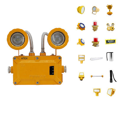 품질  Hot Sale Ip66 Proof Emergency Light Explosion Proof Explosive Lamp, Atex Lighting Led Emergency Explosion Proof Double Head Light 공장